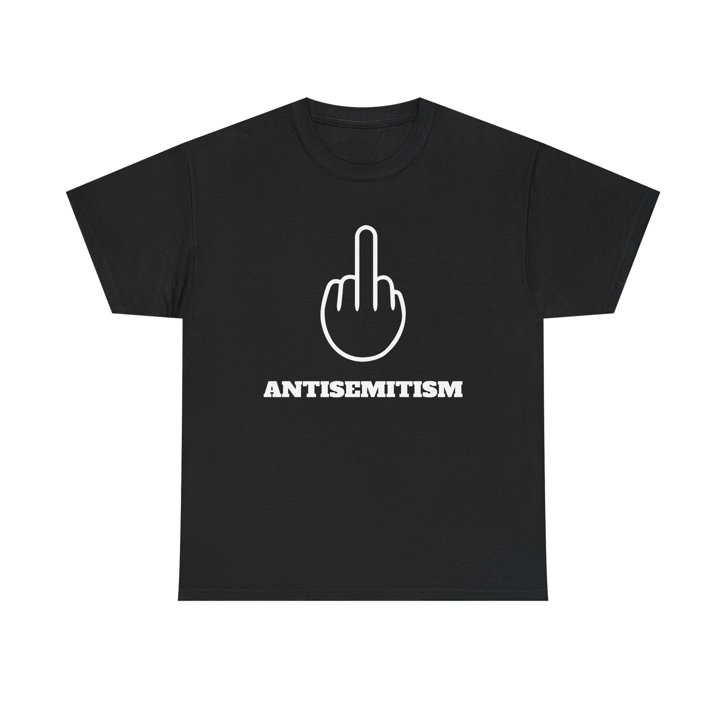 Unisex Heavy Cotton Tee - F Antisemitism - Universal Bird