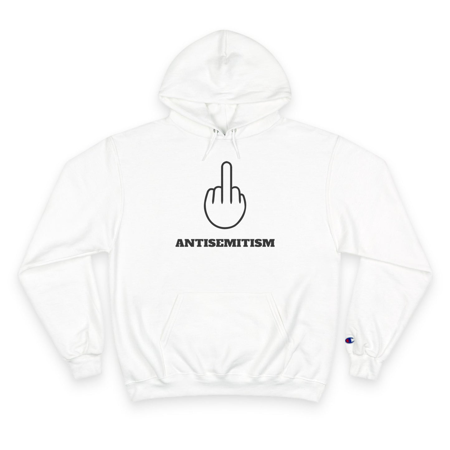 Champion Hoodie - F Antisemitism - Universal Bird