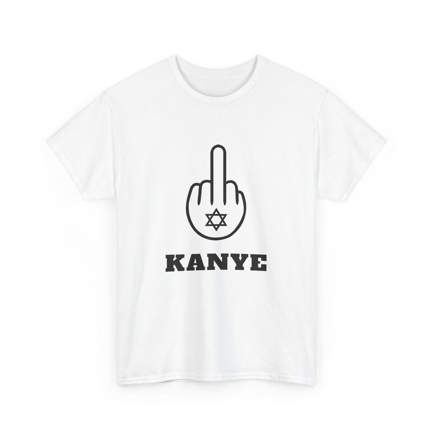 Unisex Heavy Cotton Tee - F Kanye - Star of David