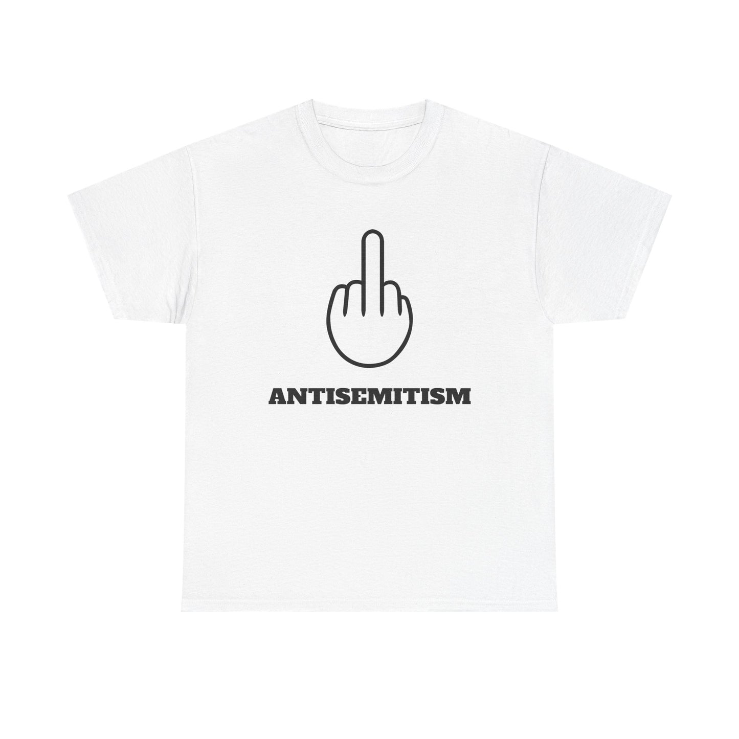 Unisex Heavy Cotton Tee - F Antisemitism - Universal Bird