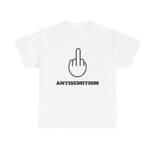 Unisex Heavy Cotton Tee - F Antisemitism - Universal Bird